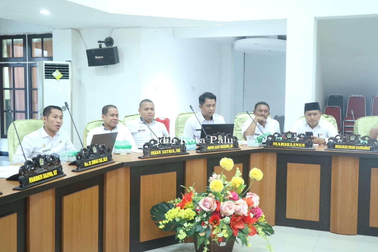 Rapat Badan Musyawara DPRD Kota Palu dengan Agenda Pembahasan Catur Wulan 3 Tahun sidang 2019