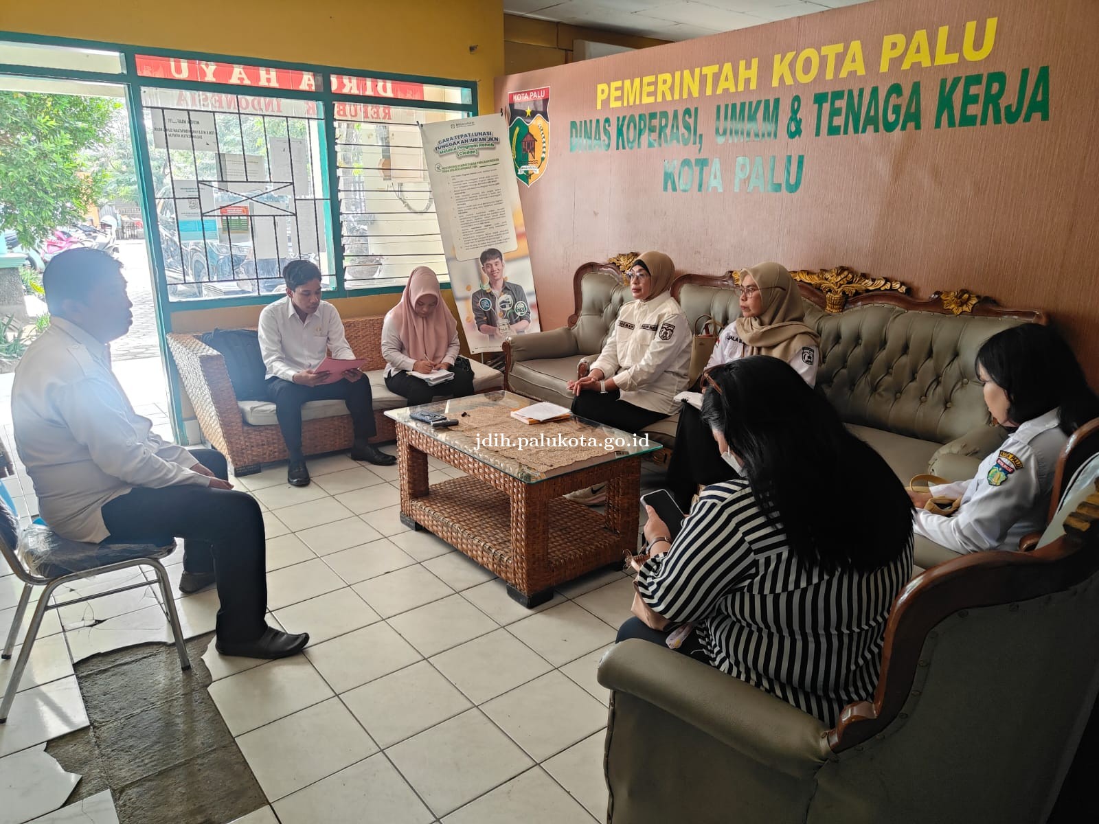 Evaluasi perda dan perwali di dinas UMKM. Rabu 18 Juni 2025.