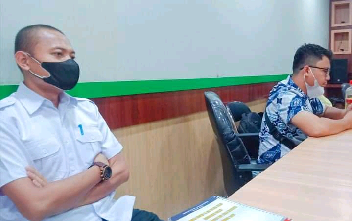 Rapat Bersama Ibu Wakil Wali Kota Palu Membahas Relawan Nagasi di Kantor Bappeda Kota Palu (1 September 2021)