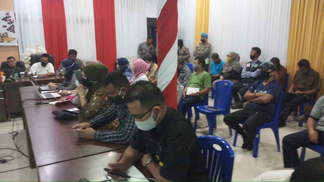 Rapat Mediasi Lahan Huntap 3 Di Polsekta Palu Tanggal 3 Juli 2020