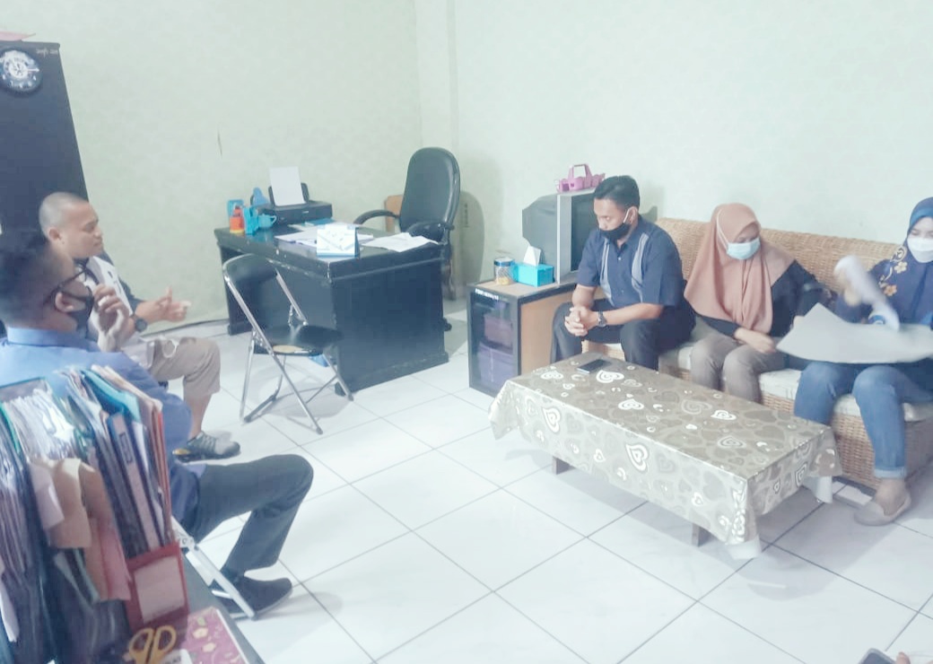 Kasubag Pengkajian dan Perundang-undangan Setda Kota Palu Mewakili Kabag Hukum Menerima Tamu Tim Tinjauan Kerja Dari Kab.Boalemo Prov. Gorontalo Pada Hari Jum