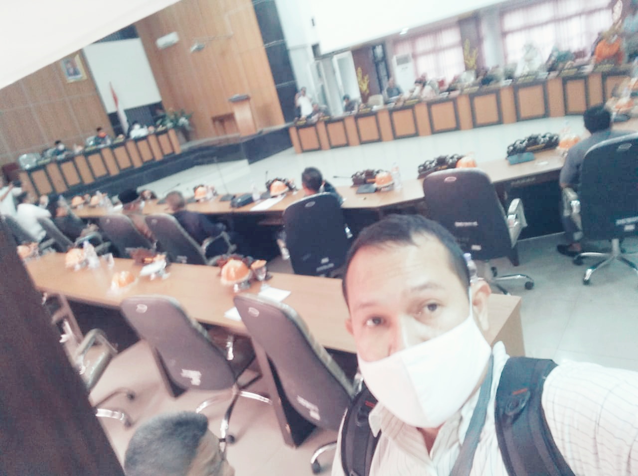 Rapat Paripurna di DPRD Kota Palu Pada Hari Rabu 30 Juni 2021 Bersama Bapak Riyan Patraman,SH