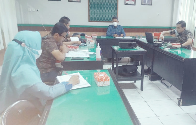 Rapat Koordinasi Pengadaan Tanah di Bappeda Kamis, 26 Agustus 2021