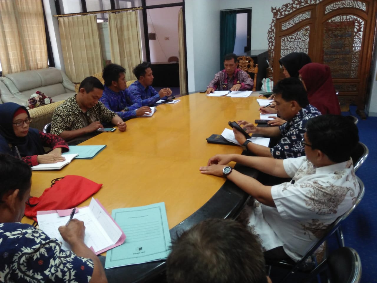 Rapat PDAM kota Palu