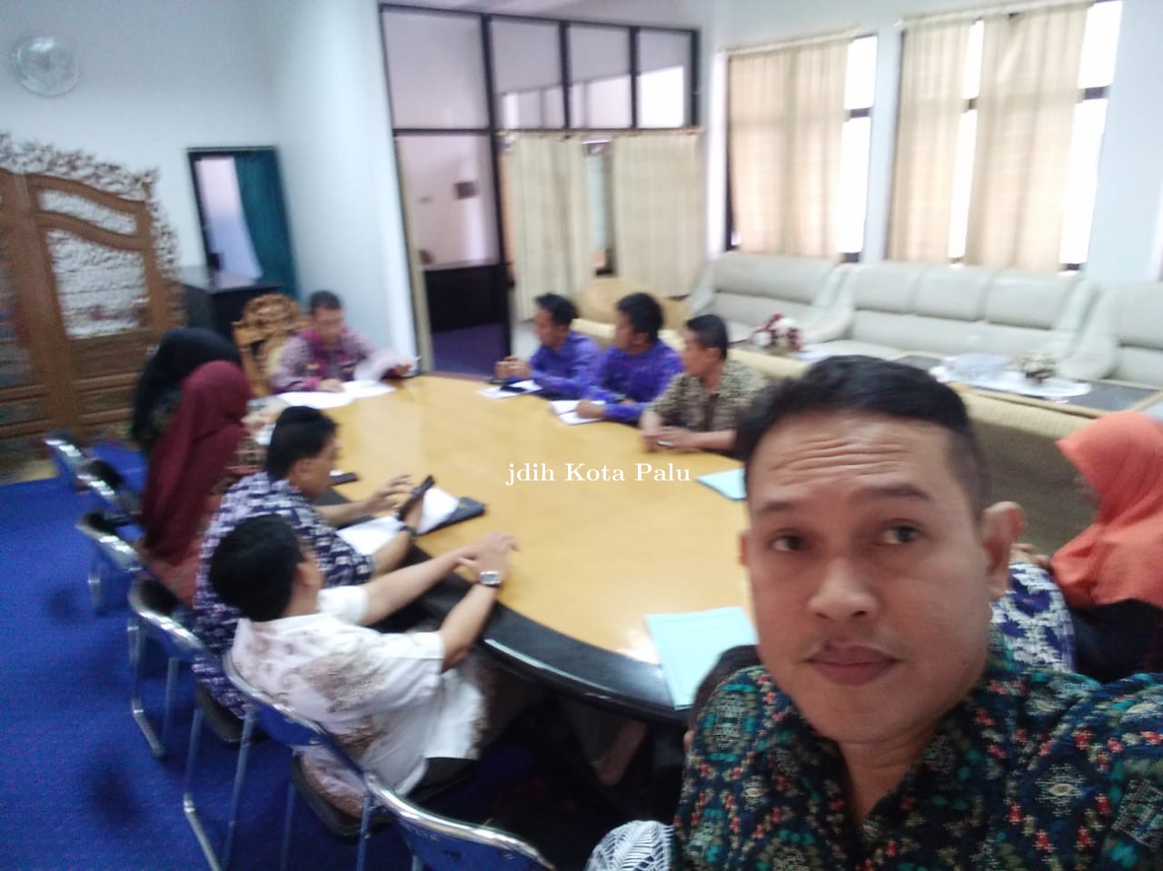 Rapat PDAM kota Palu